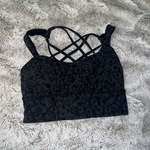 free to be wild sports bra longline